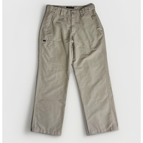 5.11 Tactical Other - 5.11 Tactical Pants Mens 30 X 30 Fast Tac Urban 74461 Khaki Ripstop Utility